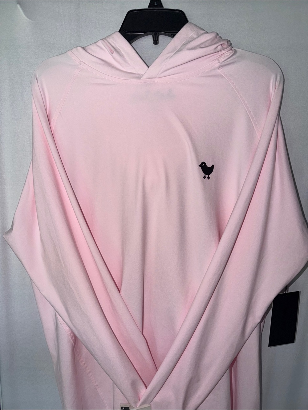 Bad Birdie Velocity Hoodie pink L NWOT